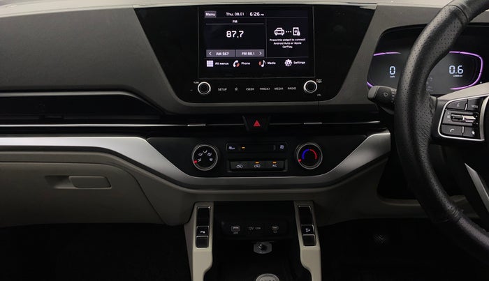 2023 KIA CARENS  PRESTIGE 1.5 TURBO PETROL IMT 7 STR , Petrol, Manual, 25,067 km, Air Conditioner