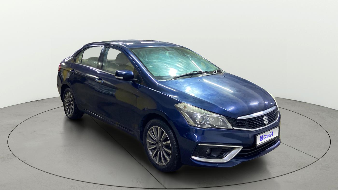 2019 Maruti Ciaz SIGMA 1.5 SHVS MT  PETROL, CNG, Manual, 1,07,663 km, Right Front Diagonal