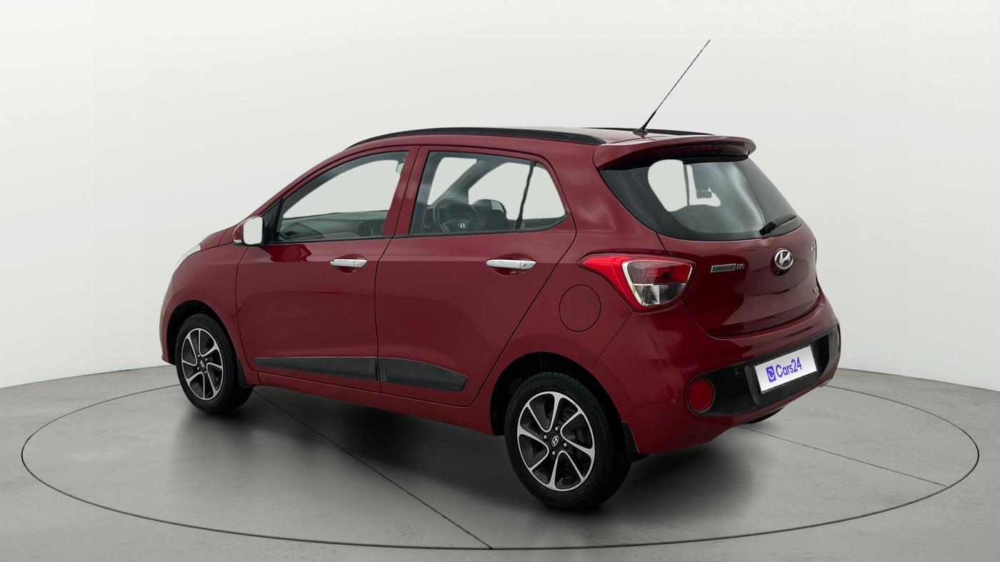 2017 Hyundai Grand i10 ASTA 1.2 KAPPA VTVT, Petrol, Manual, 58,019 km, Left Back Diagonal