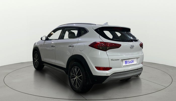 2018 Hyundai Tucson GLS 4WD AT DIESEL, Diesel, Automatic, 1,28,073 km, Left Back Diagonal