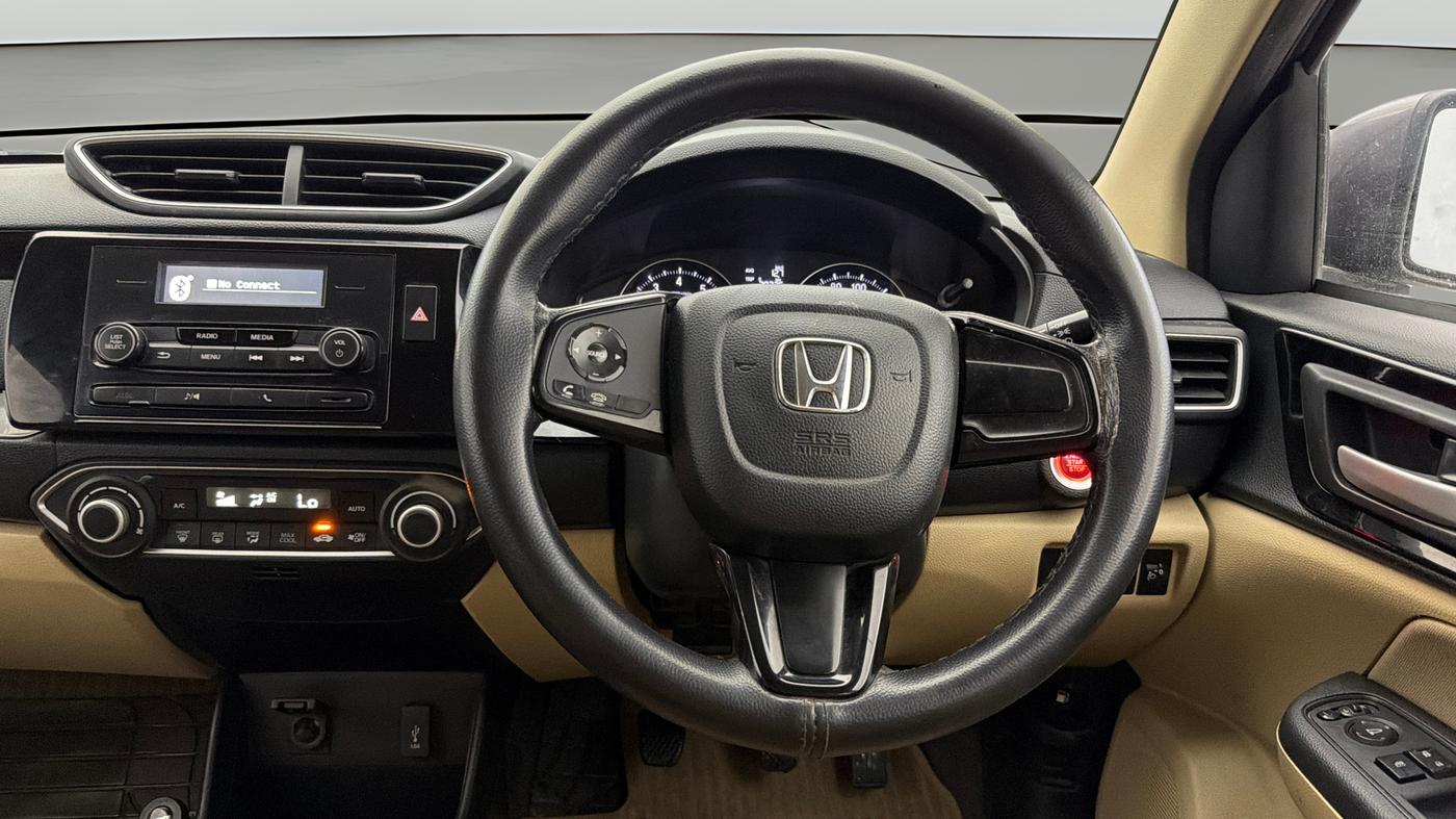 2019 Honda Amaze 1.2L I-VTEC V, Petrol, Manual, 48,713 km, Steering Wheel Close Up