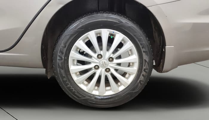2017 Maruti Ciaz ZETA 1.4  MT PETROL, CNG, Manual, 78,293 km, Left Rear Wheel