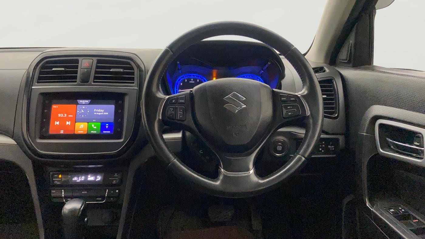 2020 Maruti Vitara Brezza ZXI AT SHVS, Petrol, Automatic, 1,31,317 km, Steering Wheel Close Up