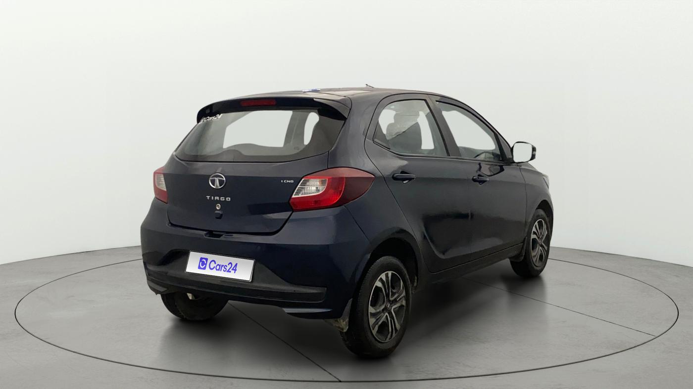 2022 Tata Tiago XT CNG, CNG, Manual, 66,008 km, Right Back Diagonal