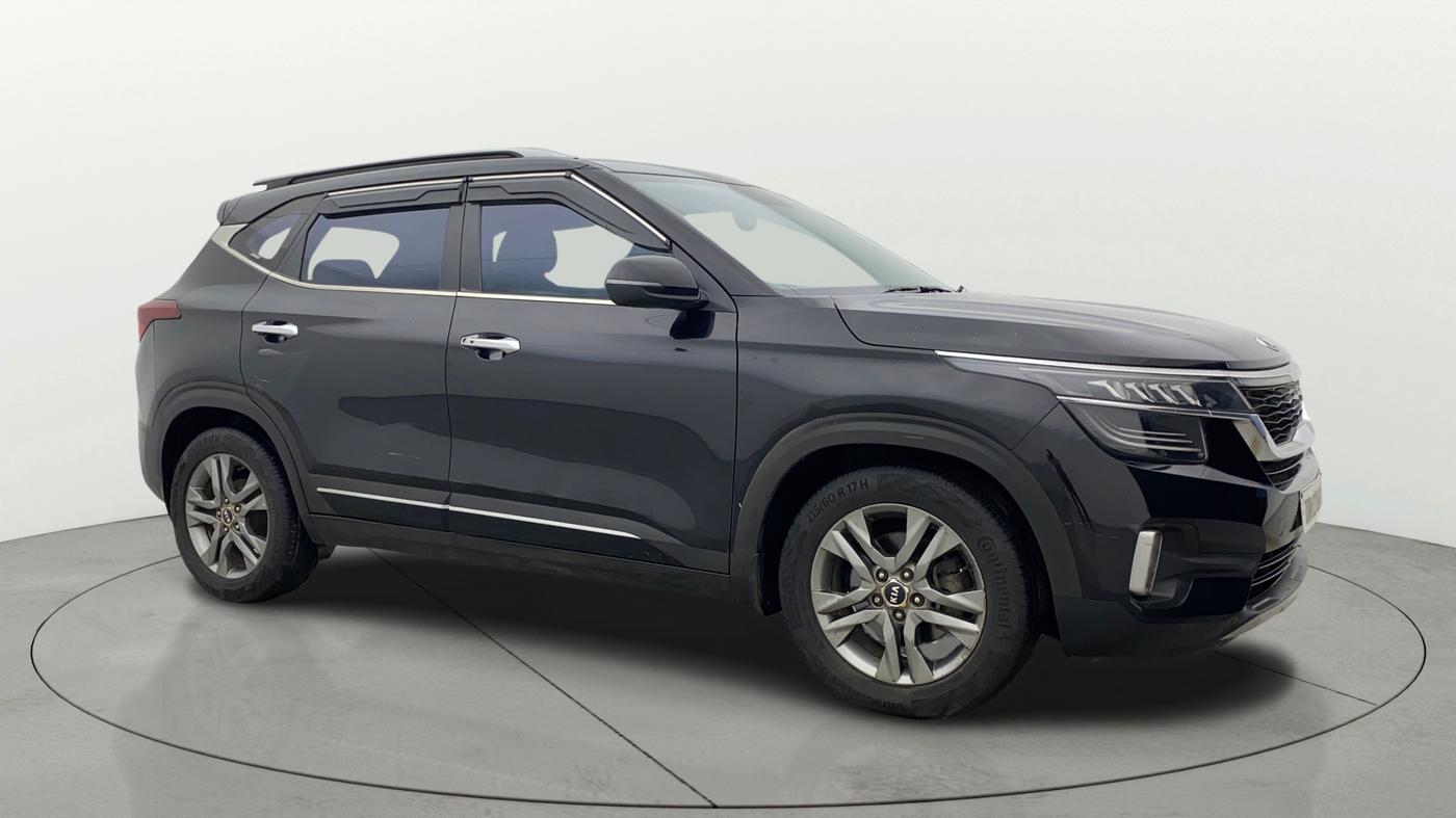 2020 KIA SELTOS HTX PLUS AT1.5 DIESEL, Diesel, Automatic, 1,31,310 km, Right Front Diagonal