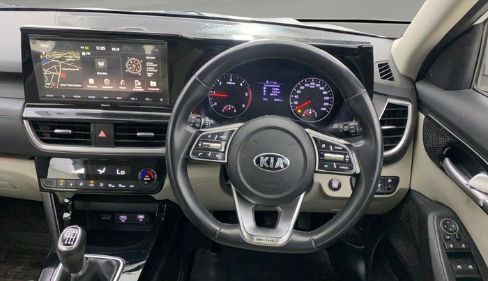 2019 KIA SELTOS HTX 1.5 DIESEL, Diesel, Manual, 82,623 km, Steering Wheel Close Up