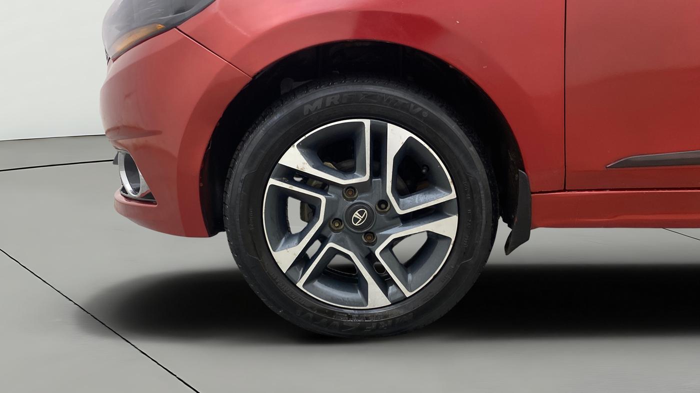 2018 Tata TIGOR XZA PETROL, Petrol, Automatic, 67,615 km, Left Front Wheel