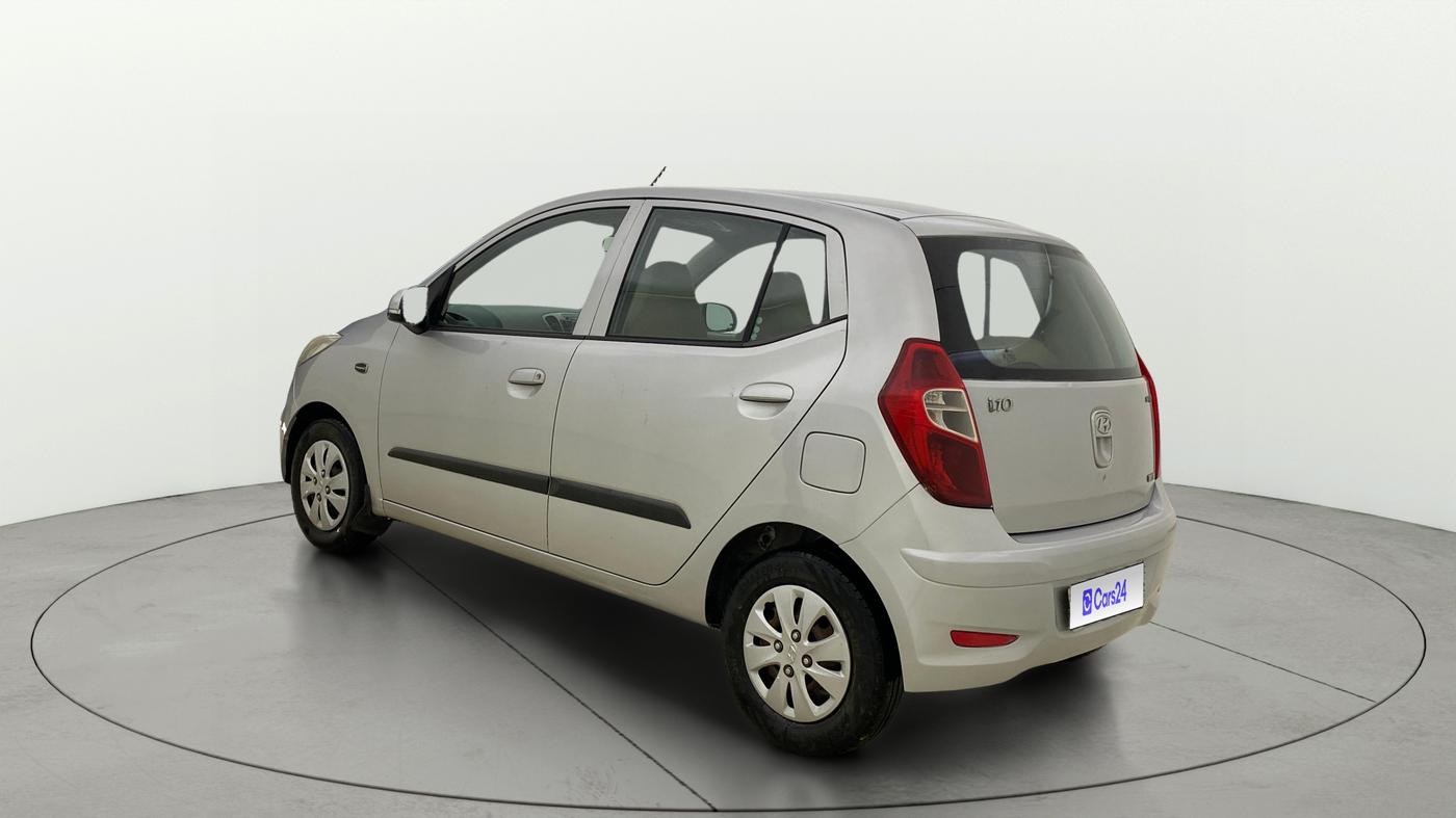 2013 Hyundai i10 MAGNA 1.1, Petrol, Manual, 1,19,480 km, Left Back Diagonal