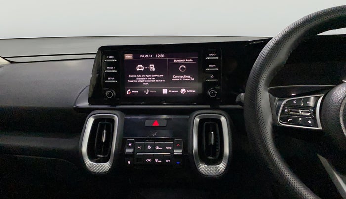 2021 KIA SONET HTK PLUS 1.0 IMT, Petrol, Manual, 91,610 km, Air Conditioner