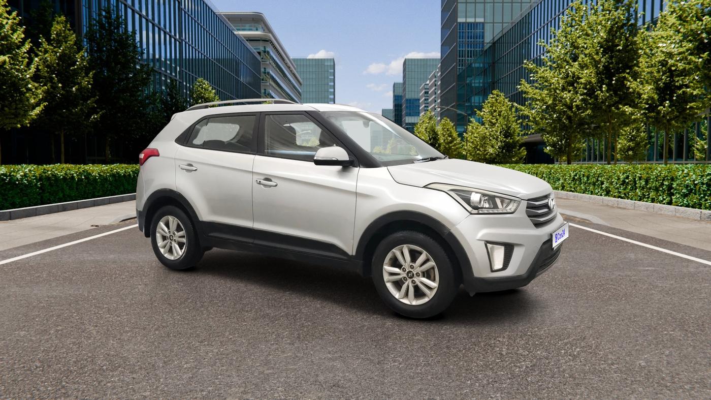 2016 Hyundai Creta SX PLUS 1.6 PETROL, Petrol, Manual, 1,06,589 km, Right Front Diagonal
