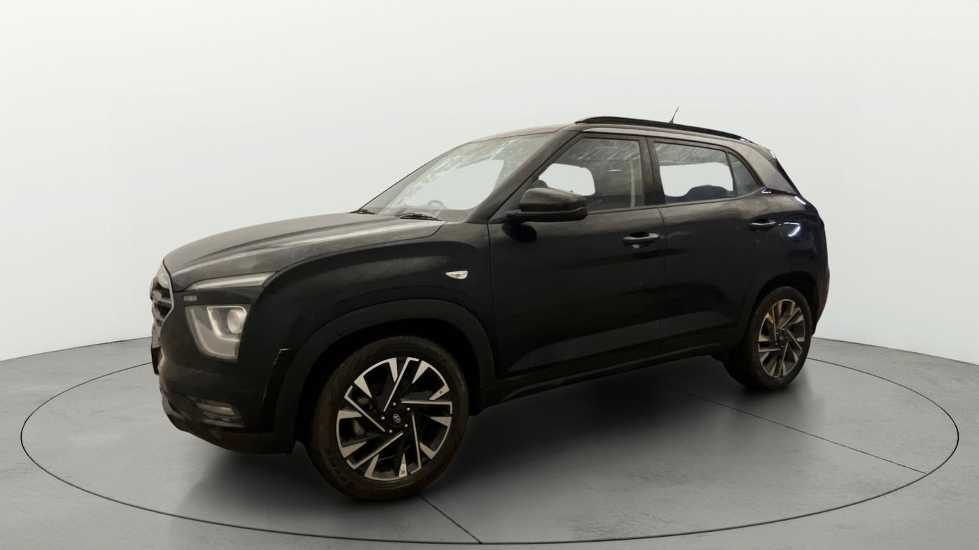 2024 Hyundai Creta E 1.5 DIESEL, Diesel, Manual, 65,368 km, Left Front Diagonal