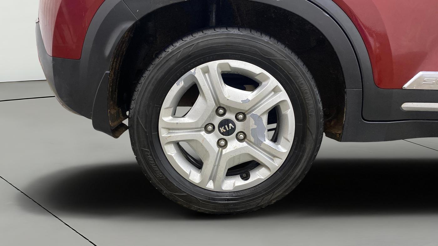 2020 KIA SONET HTX 1.0 IMT, Petrol, Manual, 1,18,575 km, Right Rear Wheel