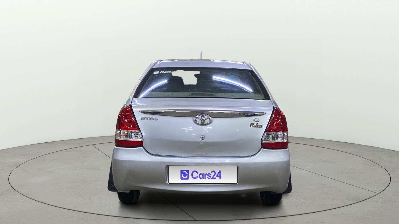2013 Toyota Etios Liva G EXCLUSIVE, Petrol, Manual, 65,318 km, Back/Rear