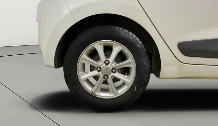 2015 Hyundai Grand i10 ASTA AT 1.2 KAPPA VTVT, Petrol, Automatic, 76,388 km, Right Rear Wheel