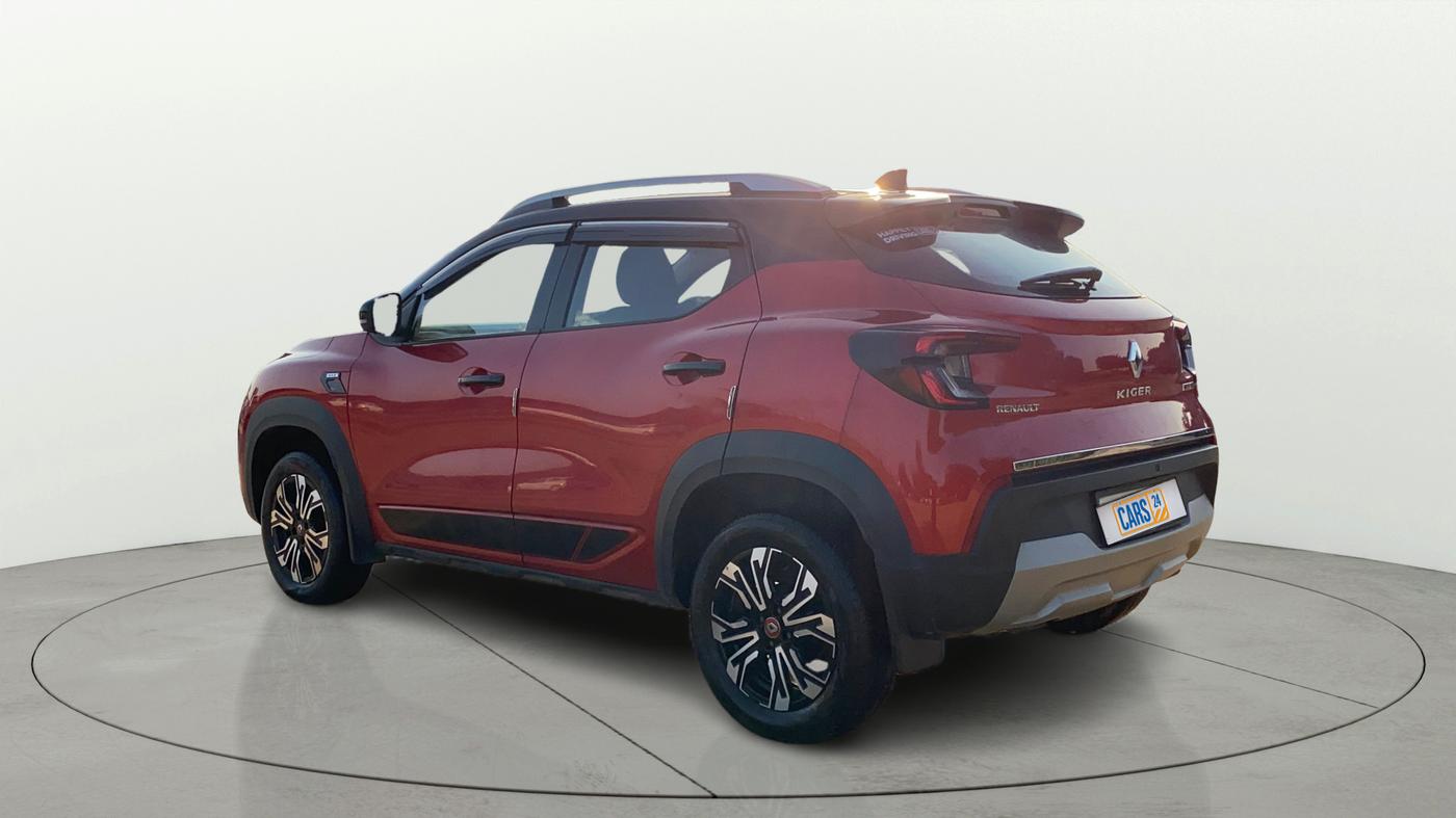 2023 Renault Kiger RXZ TURBO CVT DUAL TONE, CNG, Automatic, 19,444 km, Left Back Diagonal
