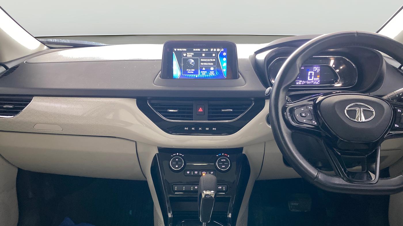 2023 Tata NEXON XZA PLUS LUX SUNROOF DUAL TONE PETROL, Petrol, Automatic, 32,350 km, Air Conditioner