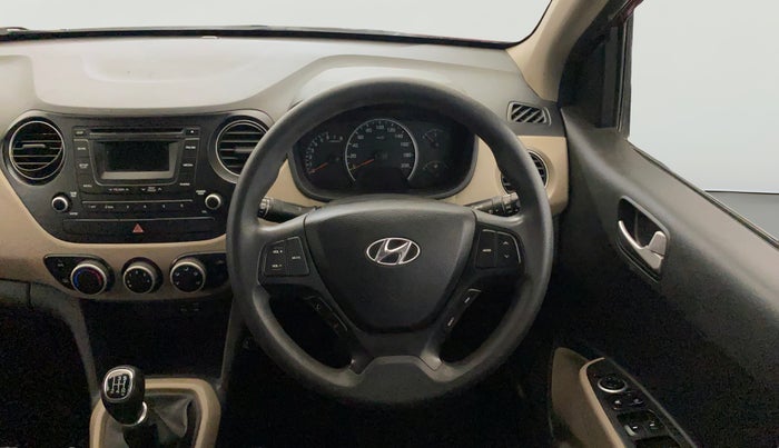 2016 Hyundai Grand i10 SPORTZ 1.2 KAPPA VTVT, Petrol, Manual, 43,513 km, Steering Wheel Close Up