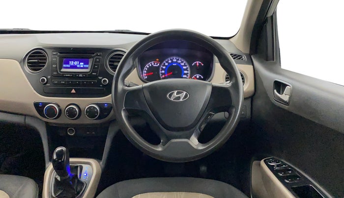 2014 Hyundai Grand i10 SPORTZ AT 1.2 KAPPA VTVT, Petrol, Automatic, 62,982 km, Steering Wheel Close Up
