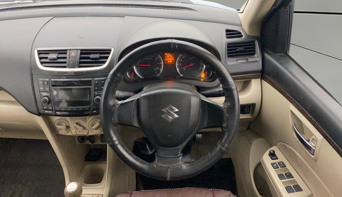2015 Maruti Swift Dzire VXI, Petrol, Manual, 71,542 km, Steering Wheel Close Up