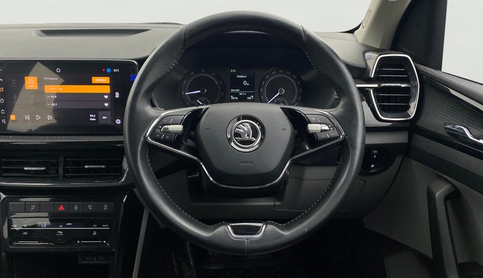 2022 Skoda KUSHAQ STYLE 1.5L TSI MT, Petrol, Manual, 34,912 km, Steering Wheel Close Up