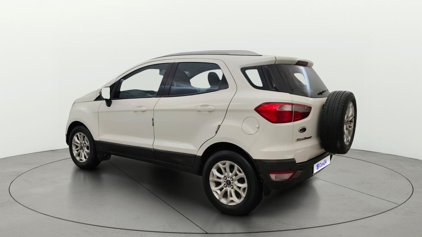 2015 Ford Ecosport TITANIUM 1.5L PETROL AT, Petrol, Automatic, 76,348 km, Left Back Diagonal