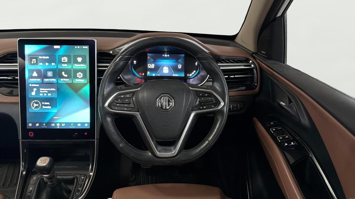 2023 MG HECTOR PLUS SHARP PRO 2.0 TURBO DIESEL 7 STR, Diesel, Manual, 49,348 km, Steering Wheel Close Up