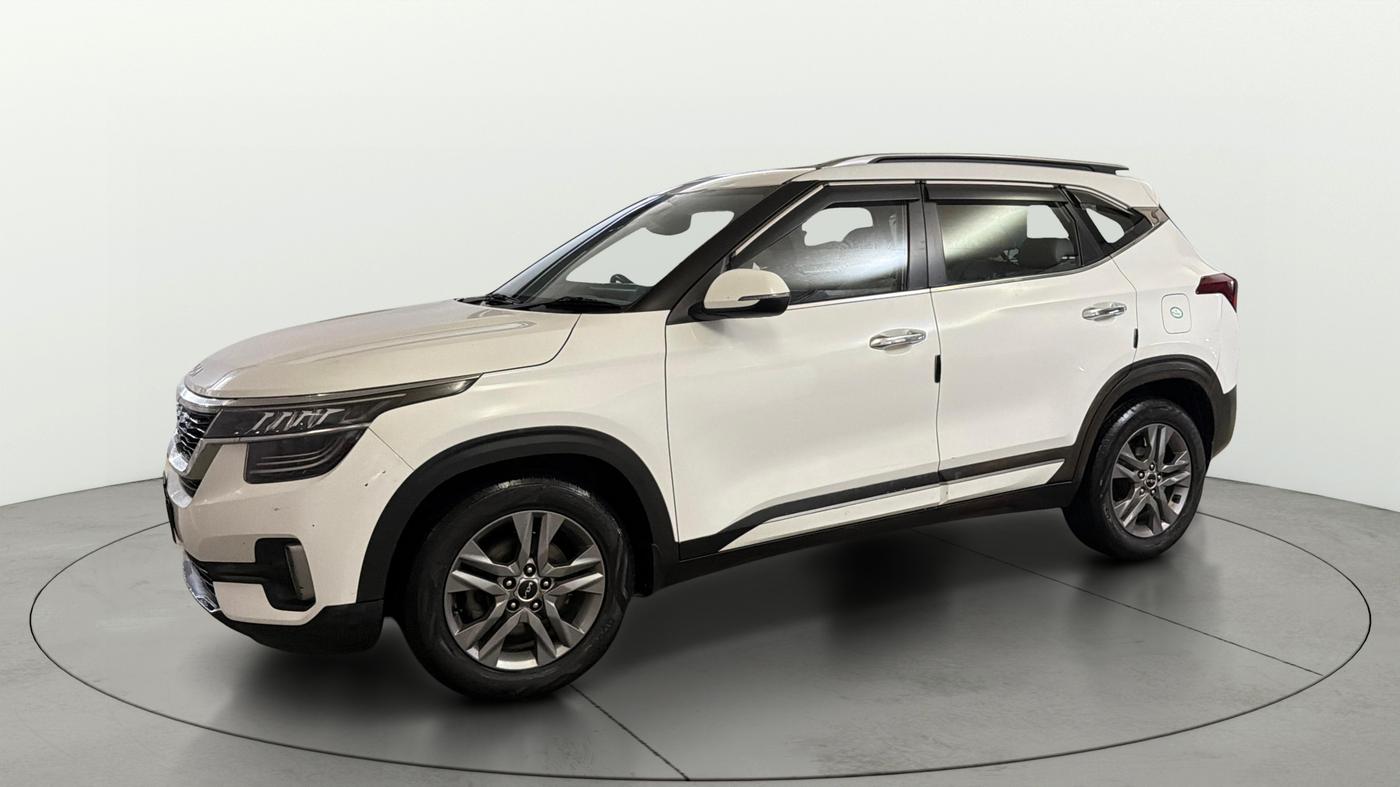 2021 KIA SELTOS HTX IVT 1.5 PETROL, Petrol, Automatic, 95,711 km, Left Front Diagonal