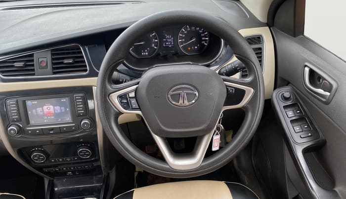 2015 Tata Zest XT PETROL, Petrol, Manual, 73,244 km, Steering Wheel Close Up