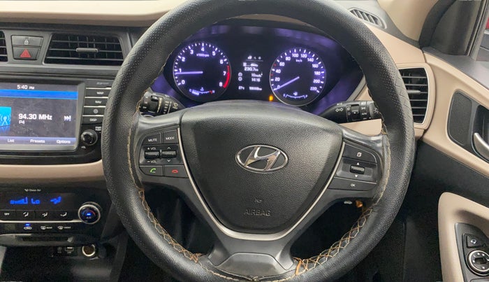2016 Hyundai Elite i20 ASTA 1.2, Petrol, Manual, 1,06,950 km, Steering Wheel Close Up