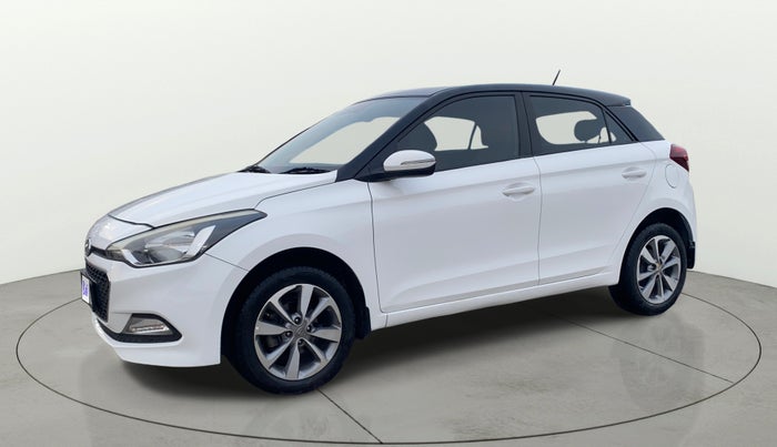 2017 Hyundai Elite i20 ASTA 1.2 DUAL TONE, Petrol, Manual, 58,548 km, Left Front Diagonal
