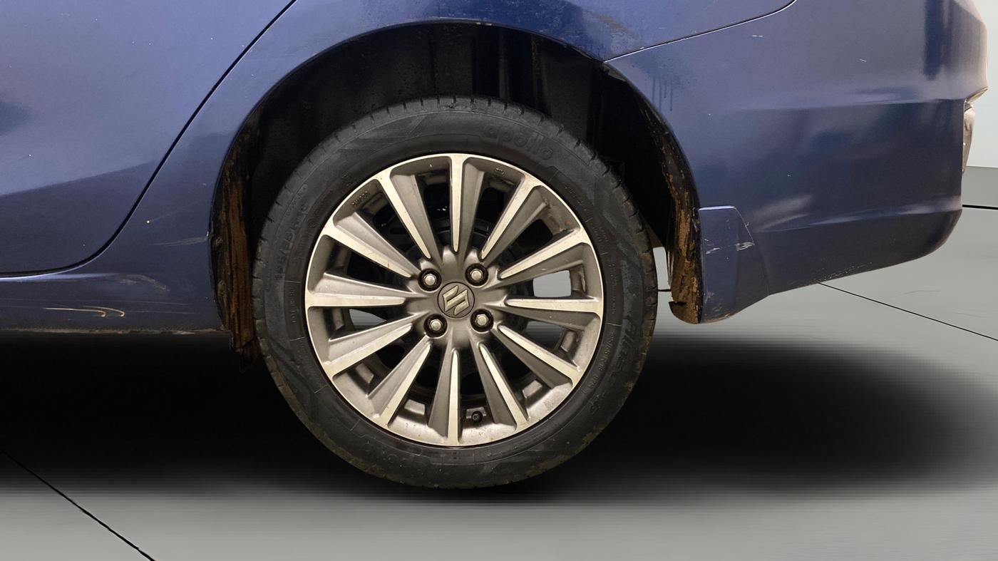 2019 Maruti Ciaz ALPHA 1.5 SHVS PETROL, Petrol, Manual, 52,412 km, Left Rear Wheel