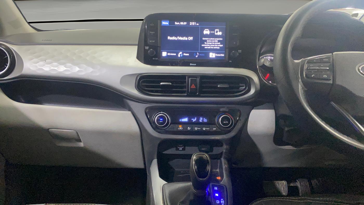 2021 Hyundai GRAND I10 NIOS SPORTZ AMT 1.2 KAPPA VTVT, Petrol, Automatic, 81,807 km, Air Conditioner