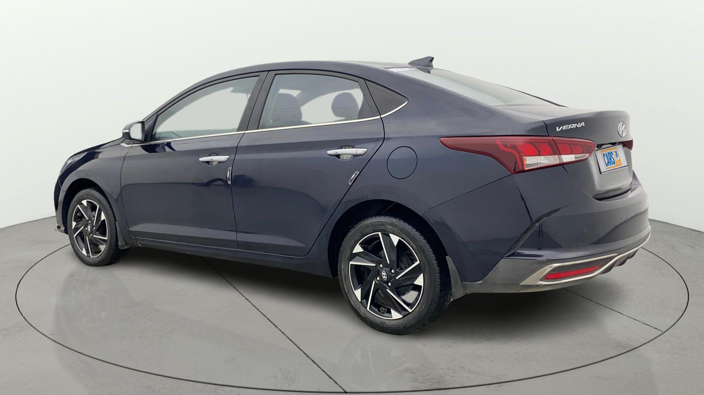 2021 Hyundai Verna SX (O)1.5 VTVT, Petrol, Manual, 43,157 km, Left Back Diagonal