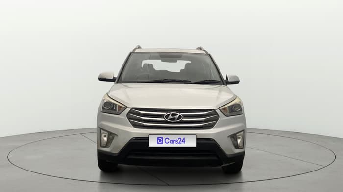 2016 Hyundai Creta SX PLUS 1.6 PETROL, Petrol, Manual, 1,21,863 km, Front