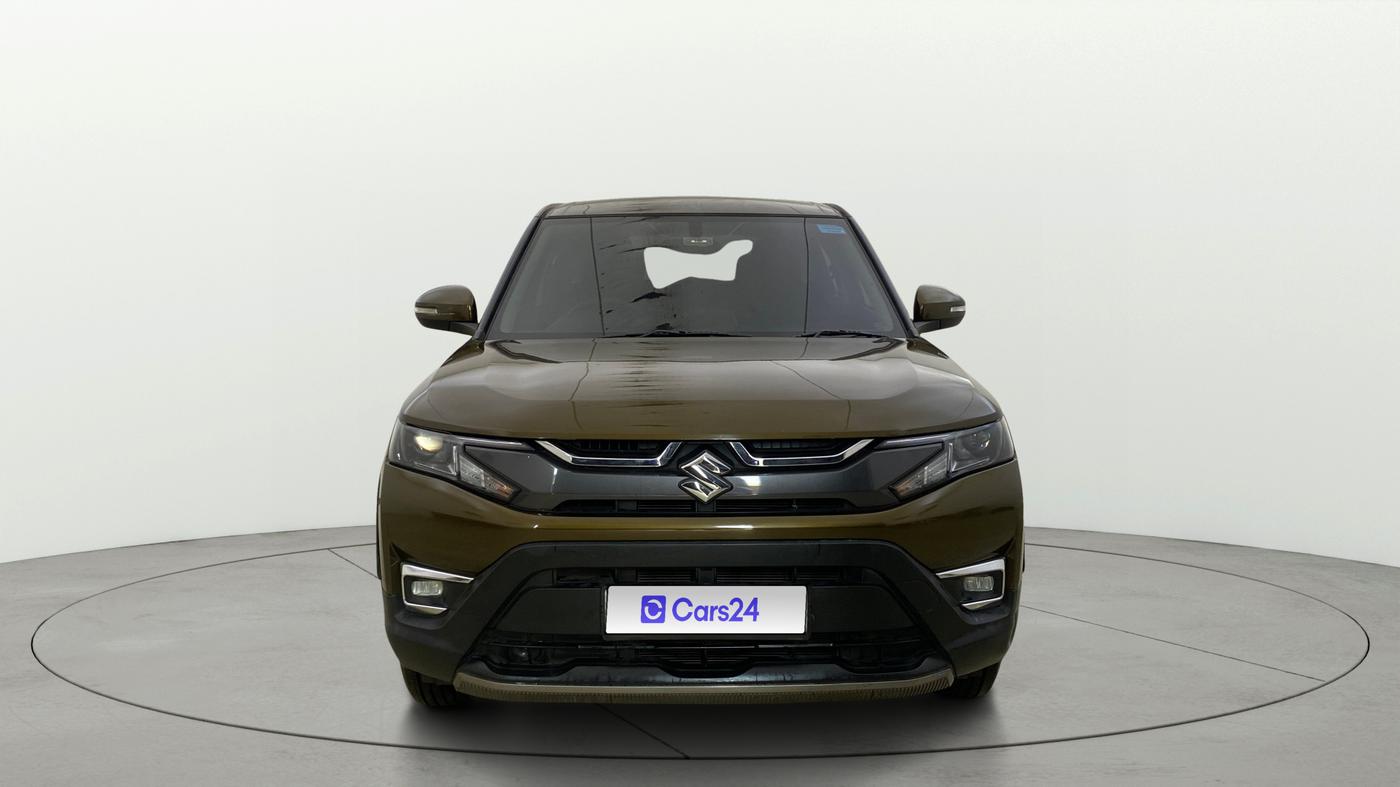 2024 Maruti BREZZA VXI AT SMART HYBRID, Petrol, Automatic, 27,089 km, Front