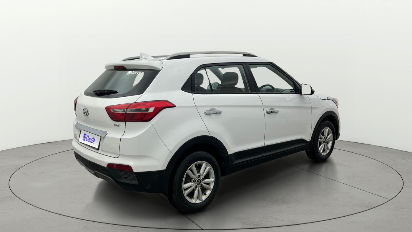 2016 Hyundai Creta SX PLUS 1.6 PETROL, Petrol, Manual, 67,037 km, Right Back Diagonal