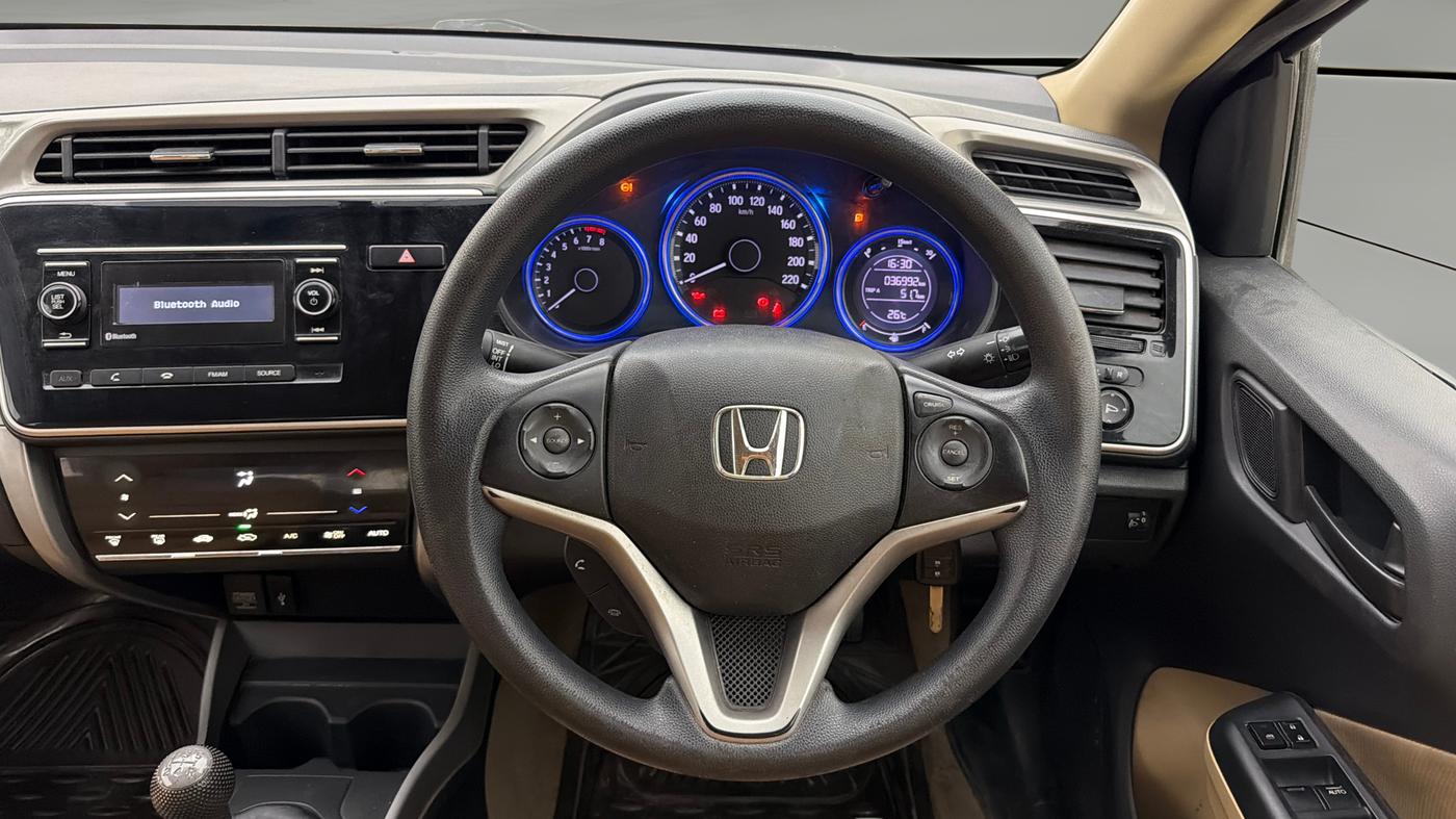 2016 Honda City 1.5L I-VTEC SV, Petrol, Manual, 36,940 km, Steering Wheel Close Up