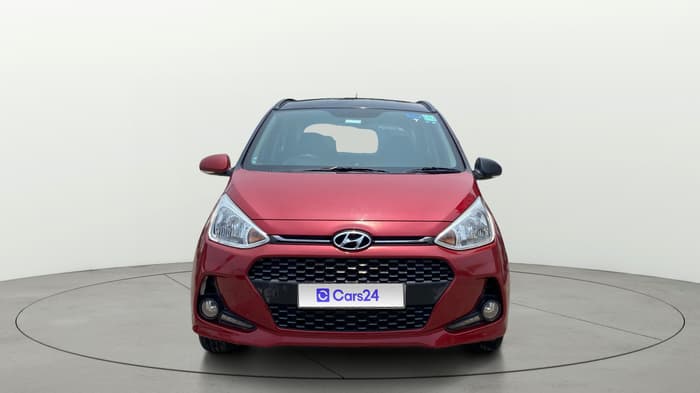 2019 Hyundai Grand i10 SPORTZ 1.2 KAPPA VTVT DUAL TONE, Petrol, Manual, 19,833 km, Front