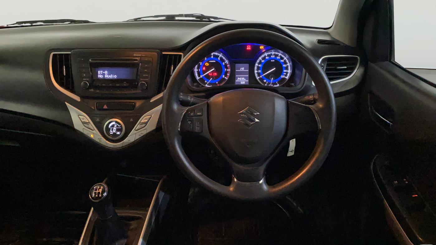 2018 Maruti Baleno DELTA PETROL 1.2, Petrol, Manual, 34,141 km, Steering Wheel Close Up