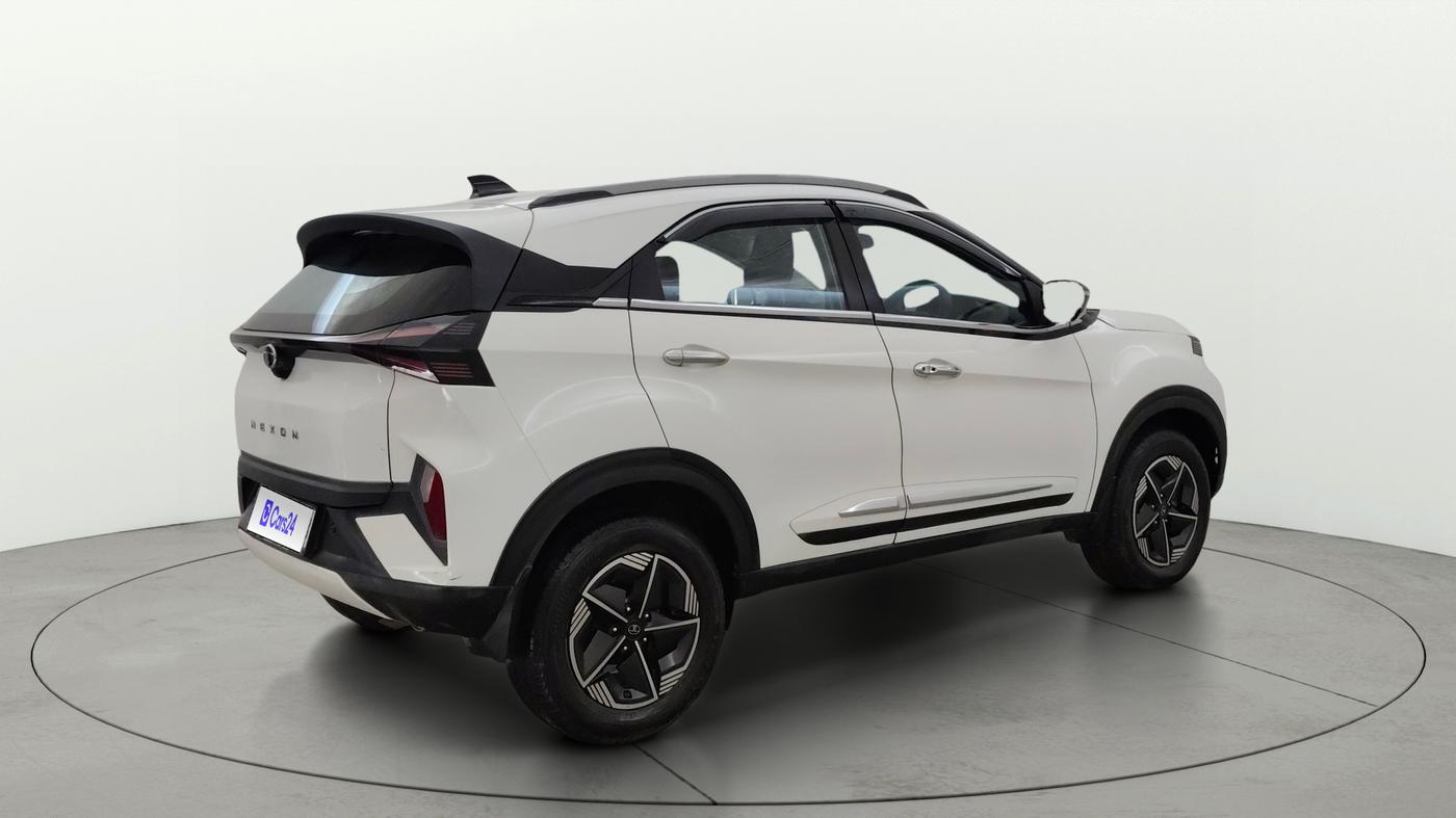 2024 Tata NEXON CREATIVE  AMT 1.2 PETROL, Petrol, Automatic, 10,559 km, Right Back Diagonal
