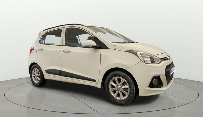 2015 Hyundai Grand i10 ASTA 1.2 KAPPA VTVT, Petrol, Manual, 77,615 km, Right Front Diagonal