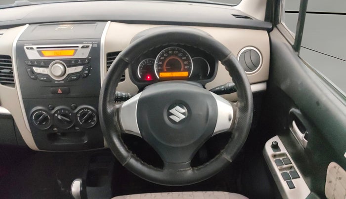 2016 Maruti Wagon R 1.0 VXI (O) AMT, Petrol, Automatic, 1,11,583 km, Steering Wheel Close Up