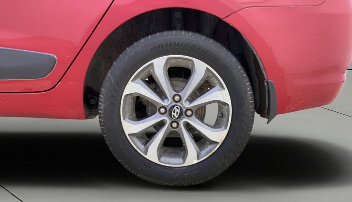 2014 Hyundai Xcent SX 1.2, Petrol, Manual, 96,899 km, Left Rear Wheel