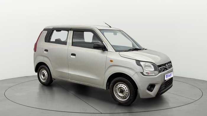 2019 Maruti New Wagon-R LXI CNG 1.0, CNG, Manual, 80,214 km, Right Front Diagonal