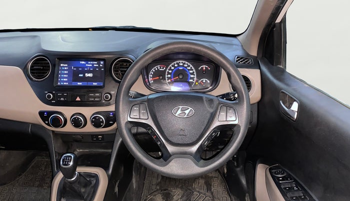 2017 Hyundai Grand i10 SPORTZ 1.2 KAPPA VTVT, Petrol, Manual, 59,686 km, Steering Wheel Close Up