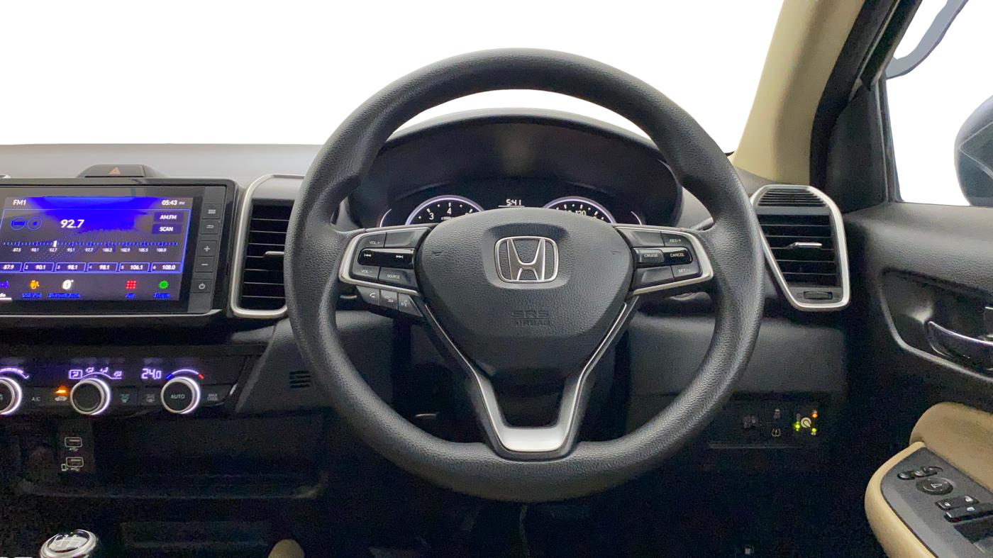 2021 Honda City 1.5L I-VTEC V MT 5TH GEN, CNG, Manual, 44,688 km, Steering Wheel Close Up