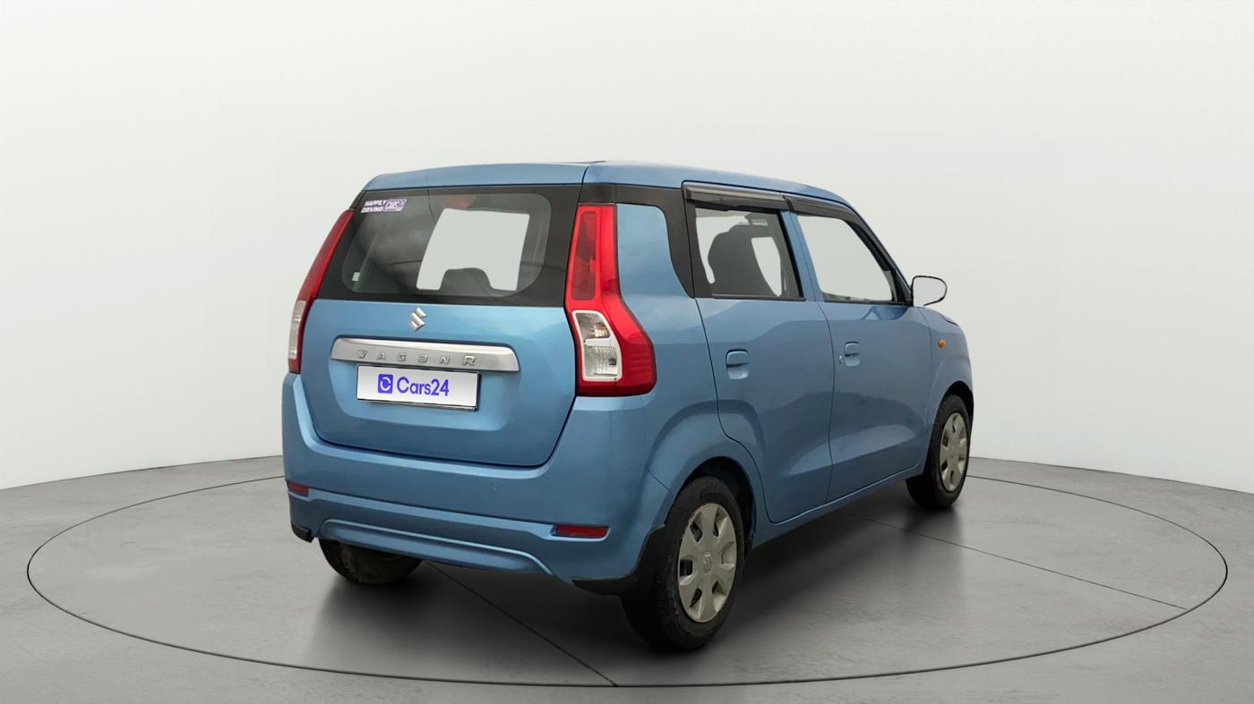 2020 Maruti New Wagon-R VXI 1.0, CNG, Manual, 48,752 km, Right Back Diagonal