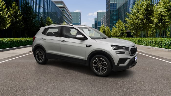 2023 Skoda KUSHAQ STYLE 1.0L TSI MT, Petrol, Manual, 24,887 km, Right Front Diagonal