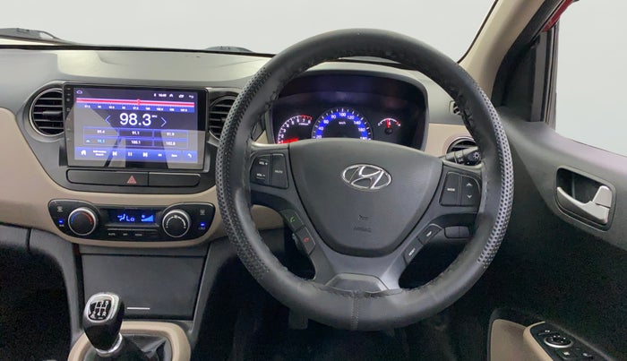 2015 Hyundai Xcent SX 1.2 (O), Petrol, Manual, 72,851 km, Steering Wheel Close Up