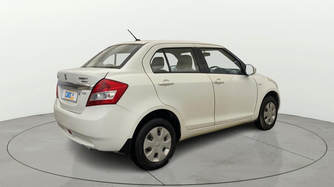 2014 Maruti Swift Dzire VXI, Petrol, Manual, 46,549 km, Right Back Diagonal